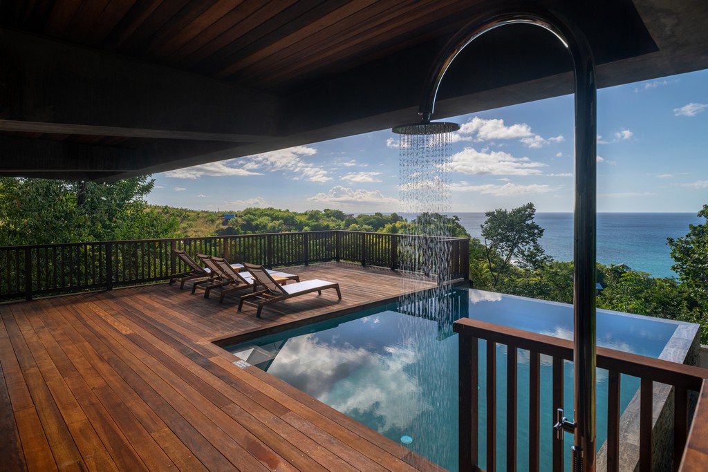 Clifftop Zabuco Villa Pool Deck